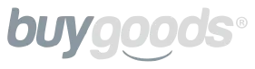 The grey buygoods logo from the brand pack
